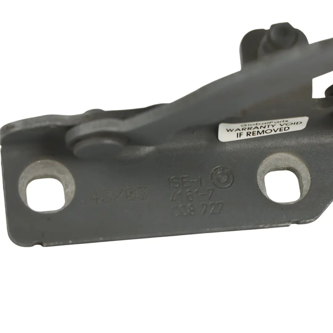 BMW E60 E61 LCI Cerniera Cofano Sinistra Blu Montego Metallizzato A51 - SKU 7008727-MTB - Numero di parte 7008727
