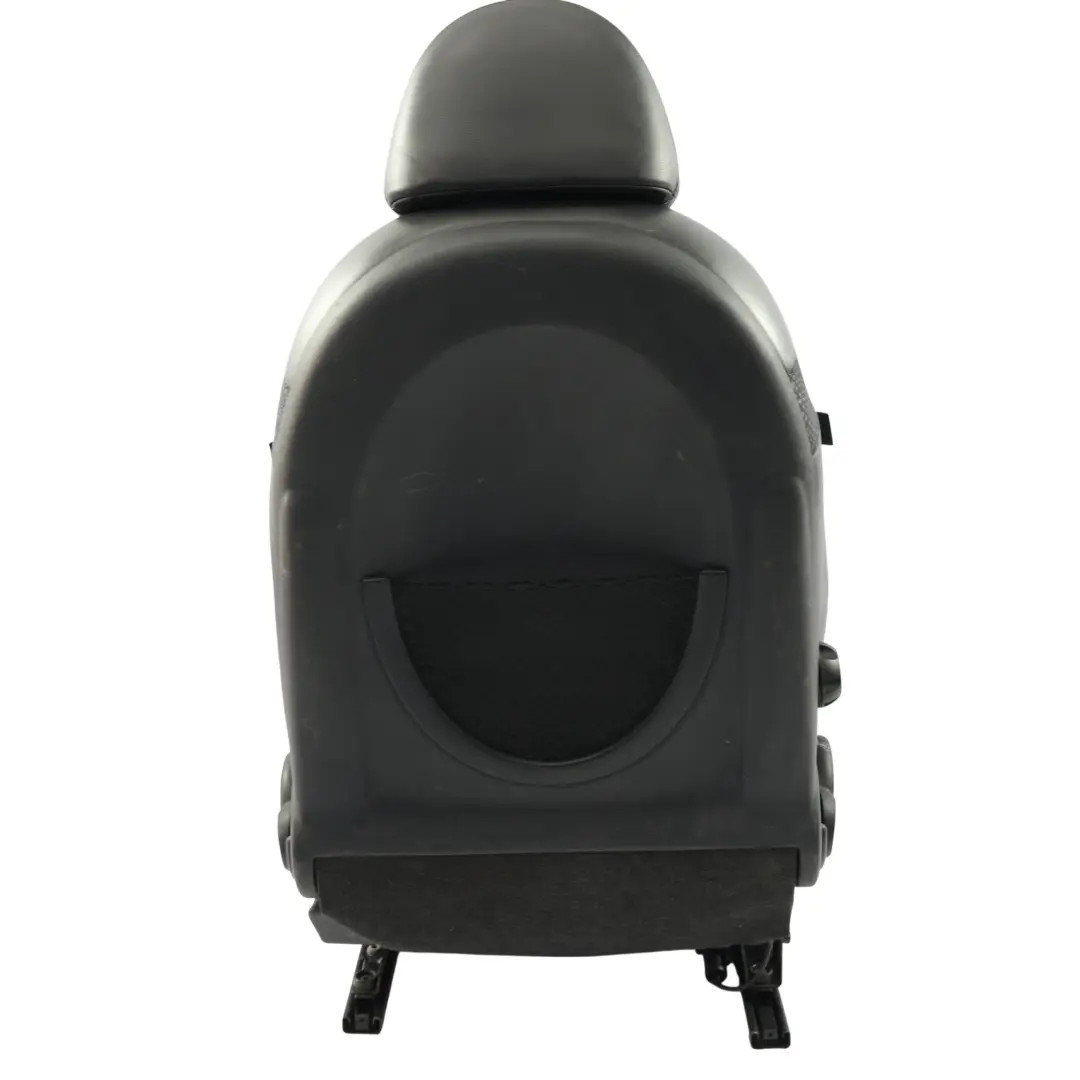 Front Left N/S Half Leather Seat Panther Black Kaleido to Mini Cooper R50 Sport with Part number 7073009 Mini Cooper R50 Sport Front Left N/S Half Leather Seat Panther Black Kaleido - SKU 7073009-2 - Part number 7073009
