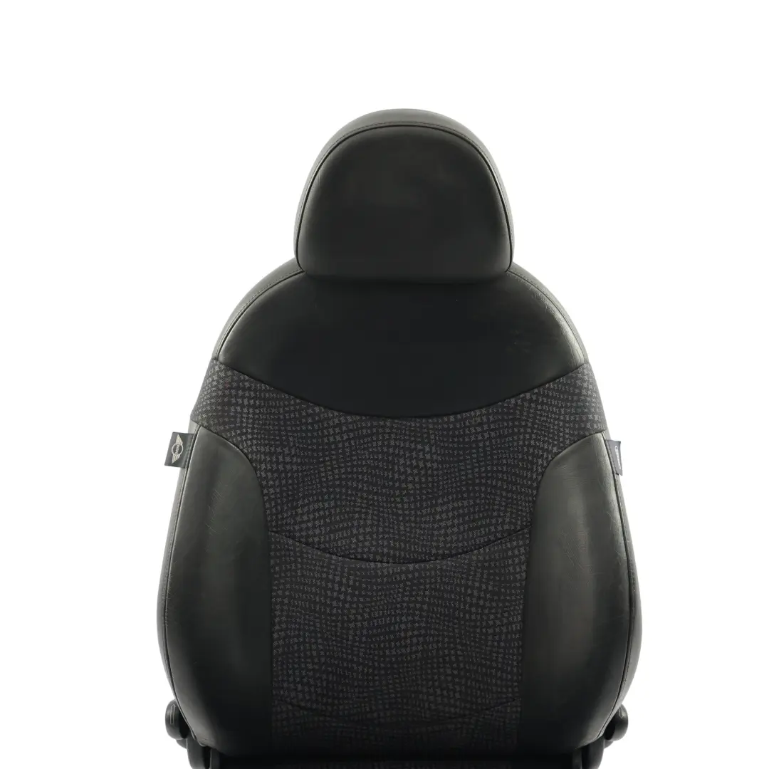 Mini Cooper R50 Sport Asiento Cuero Delantero Izquierdo Negro Pantera Kaleido - SKU 7073009-2 - Número de pieza 7073009