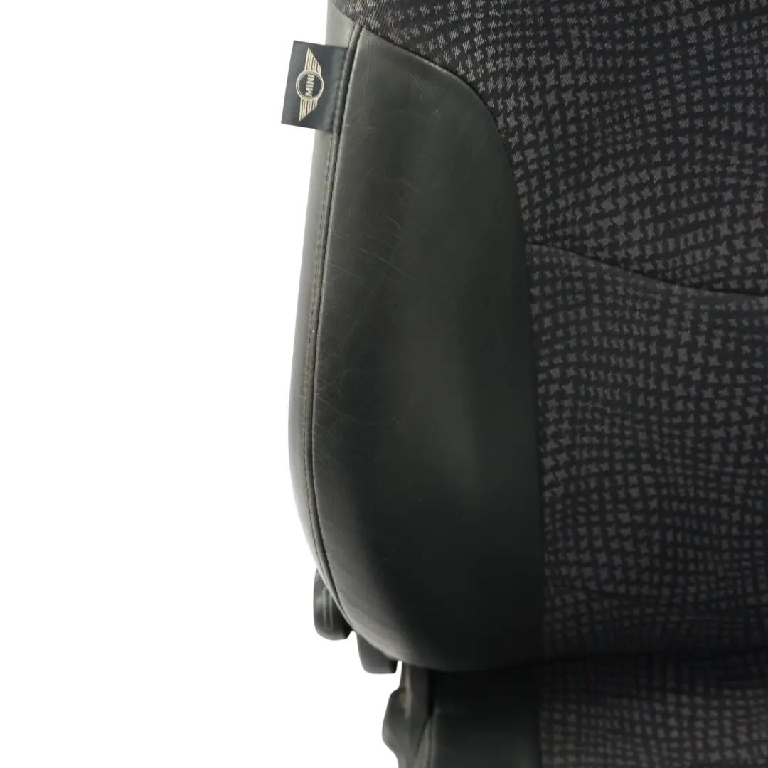 Mini Cooper R50 Sport Asiento Cuero Delantero Izquierdo Negro Pantera Kaleido - SKU 7073009-2 - Número de pieza 7073009