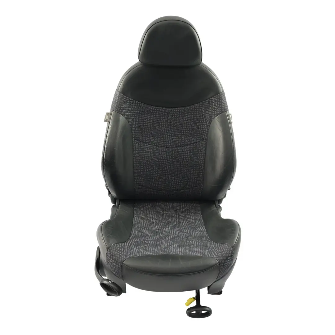 Mini R50 Fotel Sportowy Przedni Prawy Półskóra Czarna Kaleido - SKU 7073010-4 - Numer Części 7073010