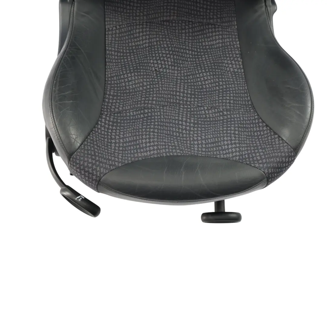 Mini R50 Front Seat Sport Right O/S Half Leather Cloth Panther Black Kaleido - SKU 7073010-4 - Part number 7073010