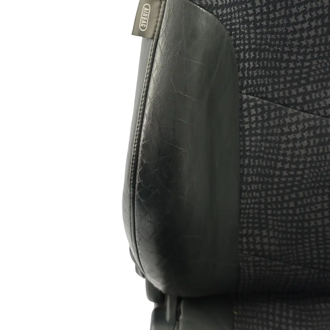 Mini R50 Fotel Sportowy Przedni Prawy Półskóra Czarna Kaleido - SKU 7073010-4 - Numer Części 7073010