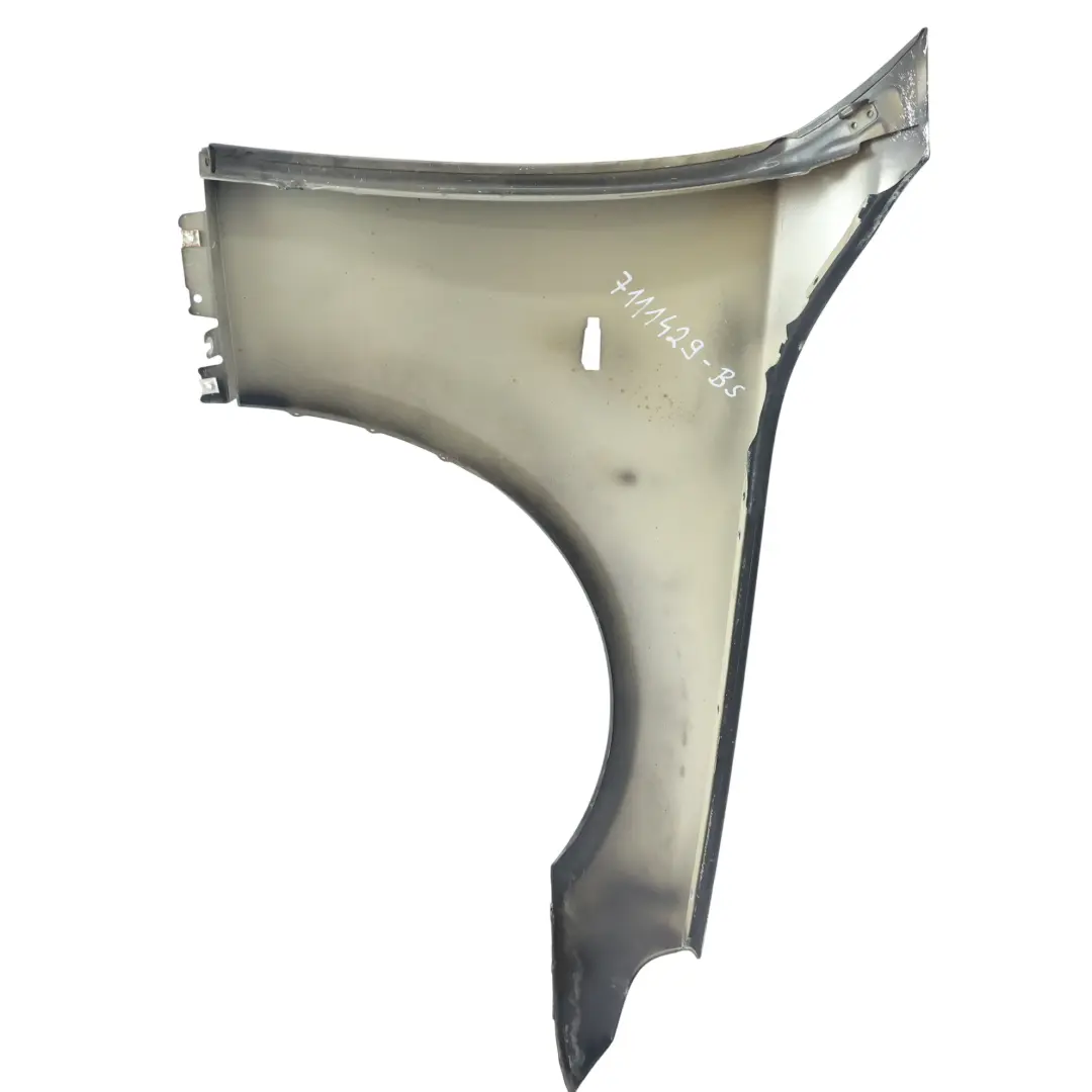 BMW E60 E61 Seitenverkleidung Vorne Links Kotflügel Schwarz Saphir Metallic 475 - SKU 7111429-BS - Teilenummer 7111429