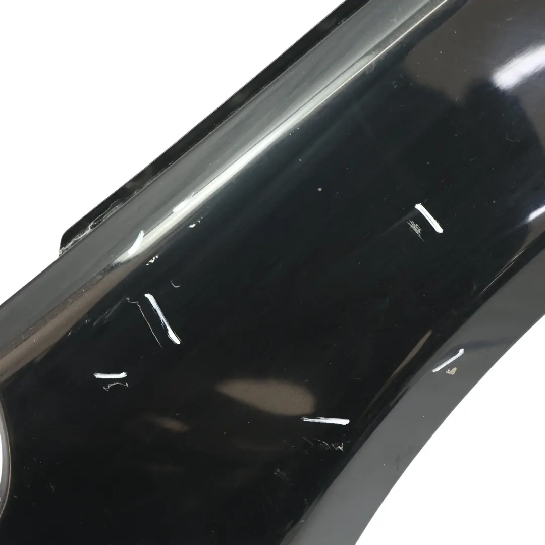 BMW E60 E61 Side Panel Front Left N/S Wing Fender Black Sapphire Metallic - 475 - SKU 7111429-BS - Part number 7111429