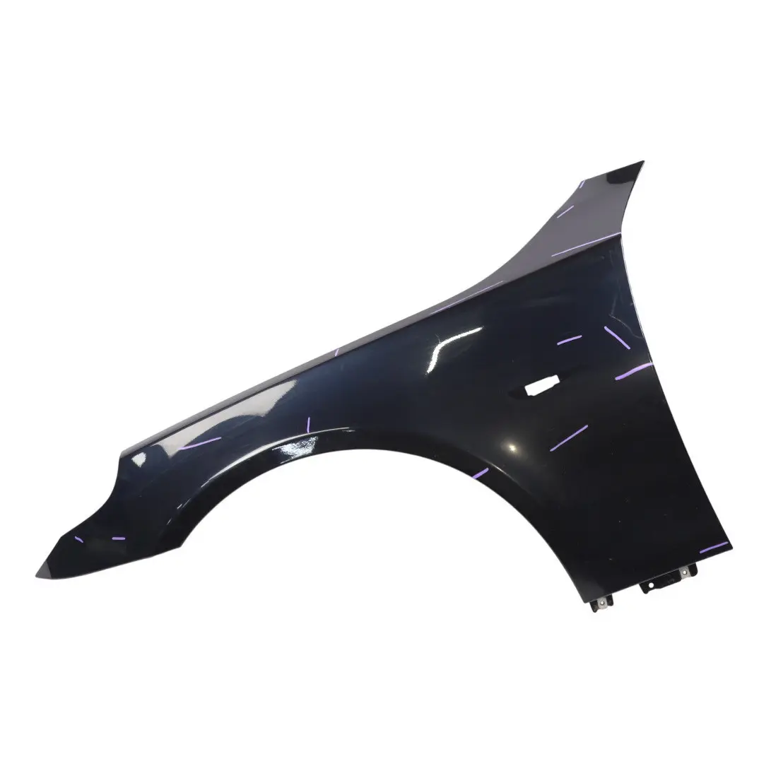 BMW E60 E61 Wing Panel Front Left N/S Fender Side Panel Monacoblau Blue - A35
