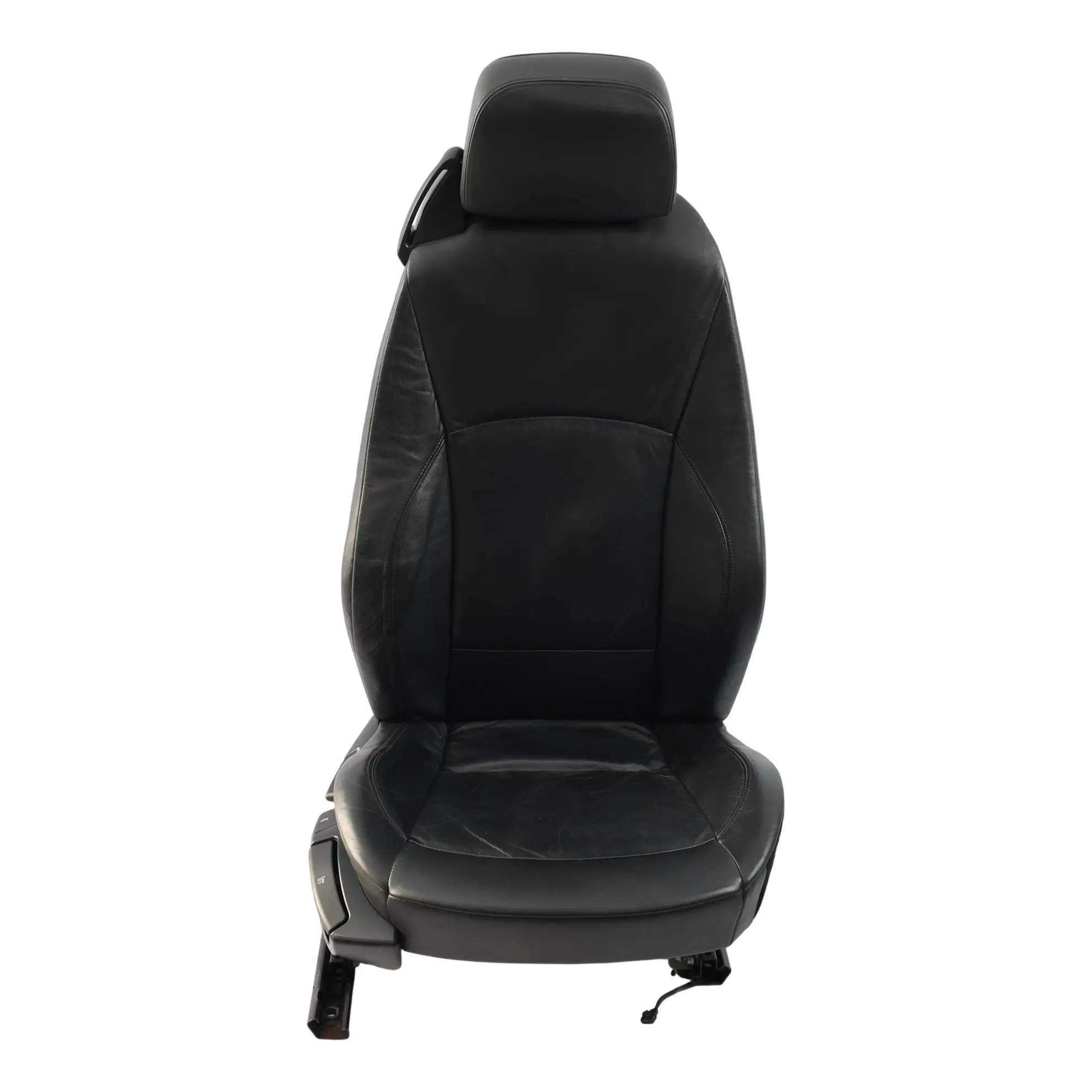 BMW Z4 Series E85 Cabrio Roadster Front Right O/S Black Leather Seat
