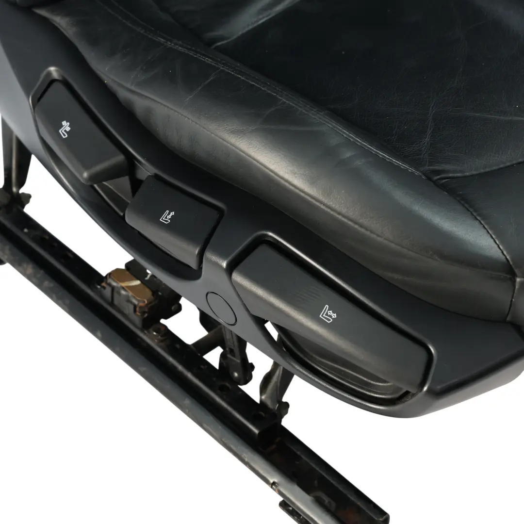 BMW Z4 Series E85 Cabrio Roadster Front Right O/S Black Leather Seat - SKU 7126344-3 - Part number 7126344