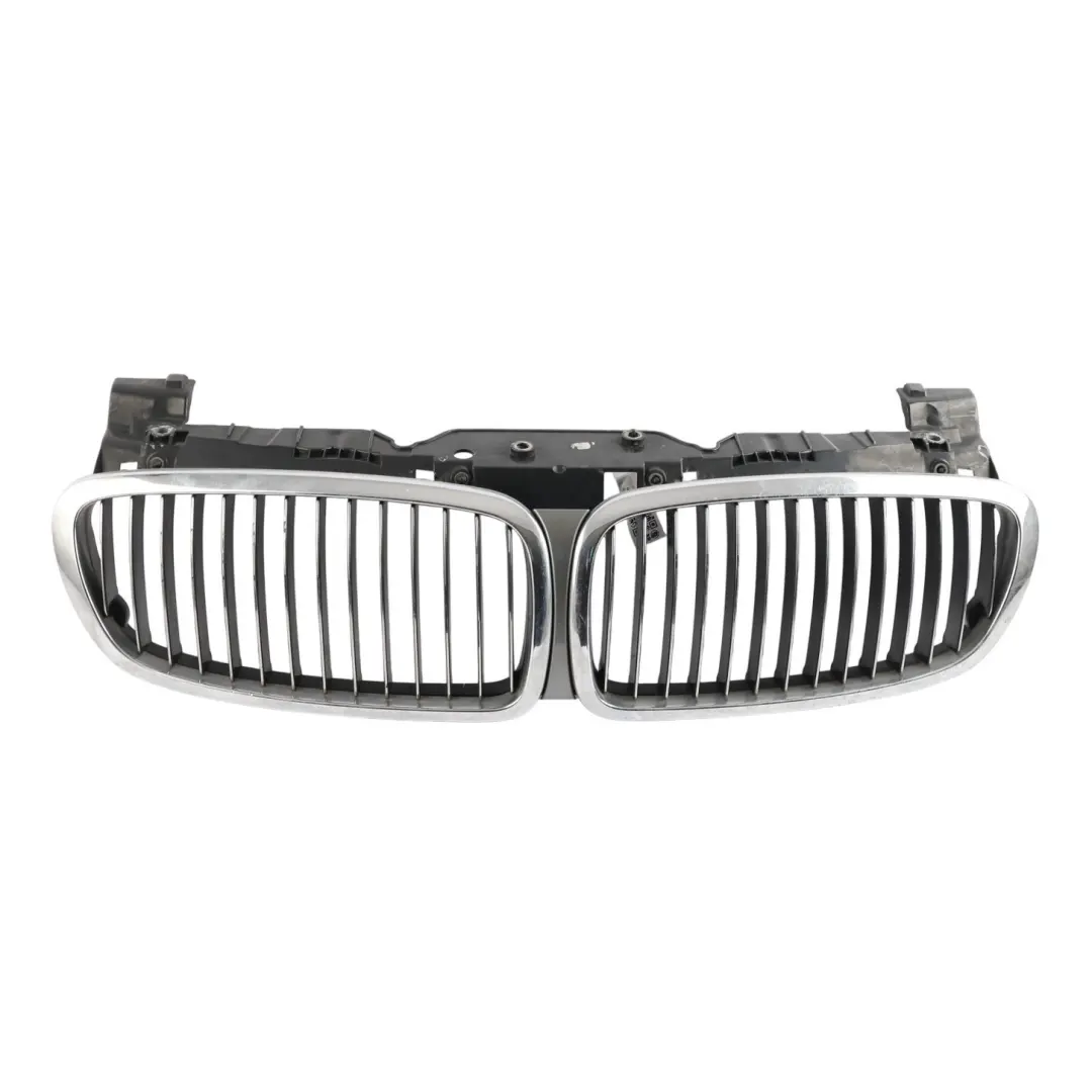 BMW E65 E66 Grille Trim Panel Front Bumper Kidney Frame Trim Cover Chrom - SKU 7145738-3 - Part number 7145738