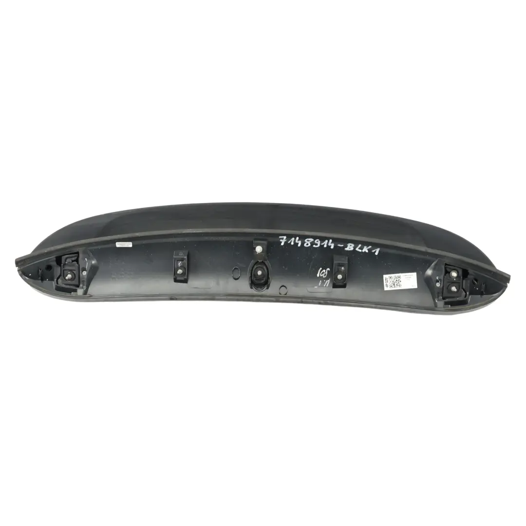 Heckklappe Heckspoiler Lackiert Schwarz für Mini Cooper R56 mit Teilenummer 7148914 Mini Cooper R56 Heckklappe Heckspoiler Lackiert Schwarz - SKU 7148914-BLK1 - Teilenummer 7148914