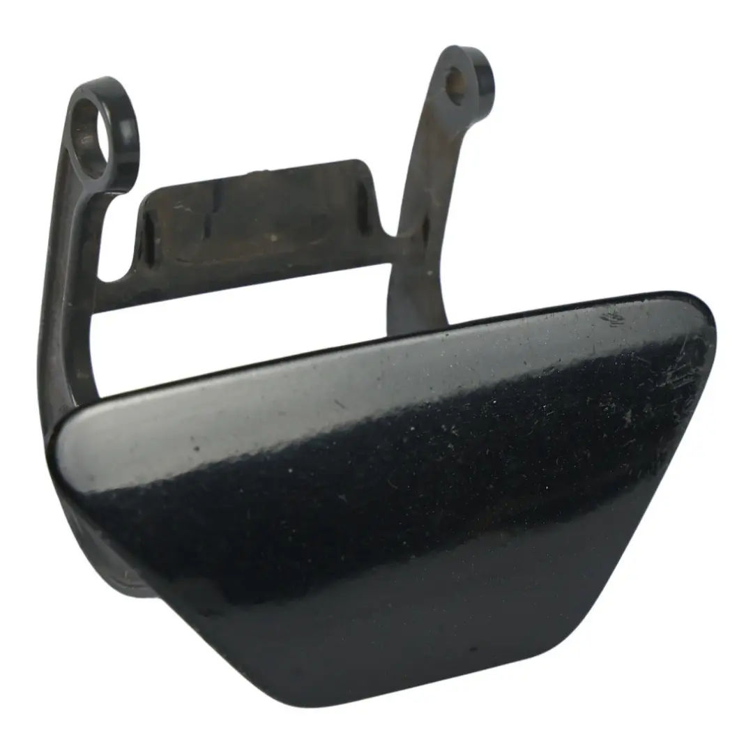 BMW F10 F11 Headlight Washer Cover Right O/S Schwarz 2 Black - 668 - SKU 7200792-SCH - Part number 7200792