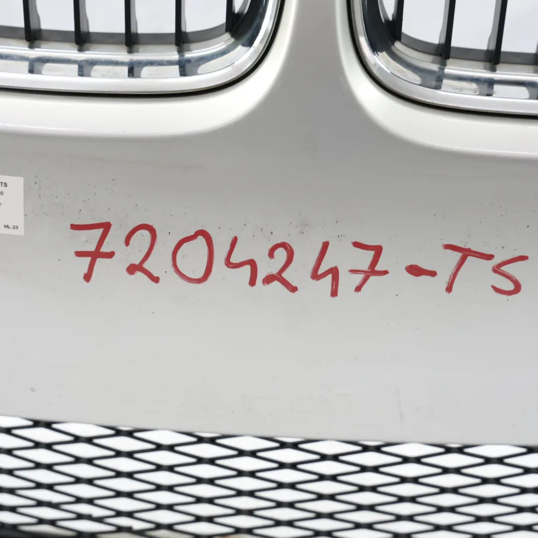Front Bumper Trim Panel Titansilber Metallic - 354 to BMW E90 E91 LCI with Part number 7204247 BMW E90 E91 LCI Front Bumper Trim Panel Titansilber Metallic - 354 - SKU 7204247-TS - Part number 7204247
