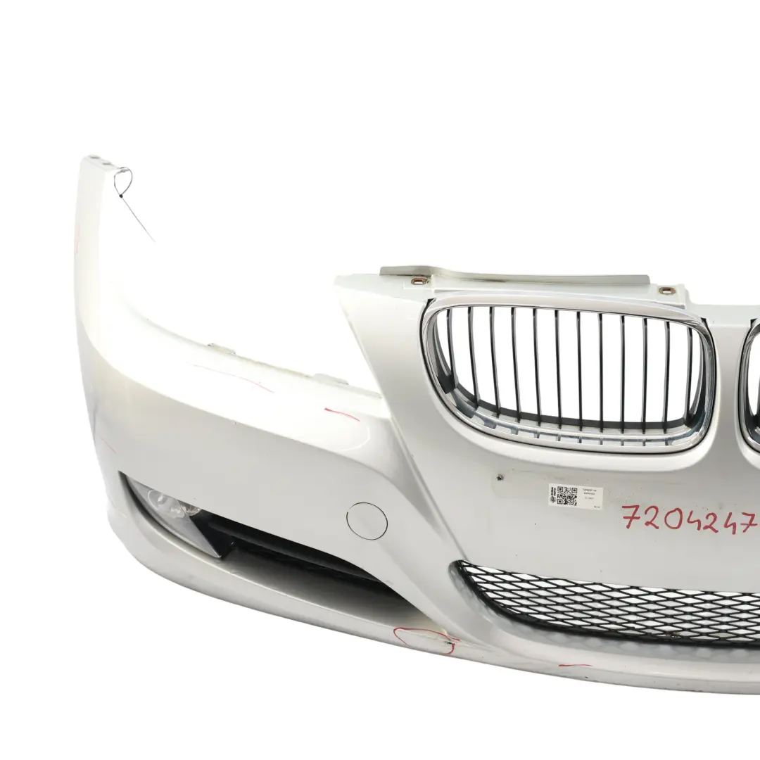 Front Bumper Trim Panel Titansilber Metallic - 354 to BMW E90 E91 LCI with Part number 7204247 BMW E90 E91 LCI Front Bumper Trim Panel Titansilber Metallic - 354 - SKU 7204247-TS - Part number 7204247