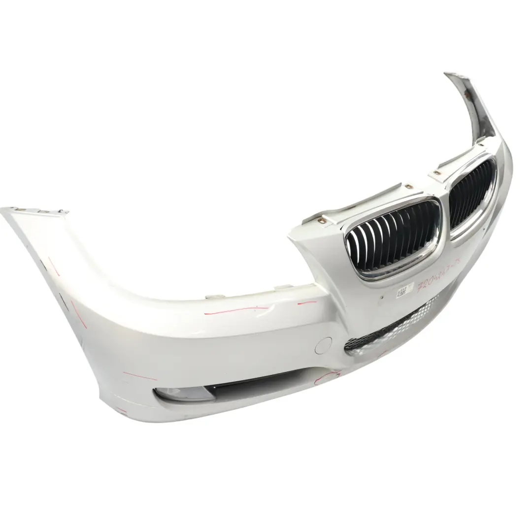 Front Bumper Trim Panel Titansilber Metallic - 354 to BMW E90 E91 LCI with Part number 7204247 BMW E90 E91 LCI Front Bumper Trim Panel Titansilber Metallic - 354 - SKU 7204247-TS - Part number 7204247
