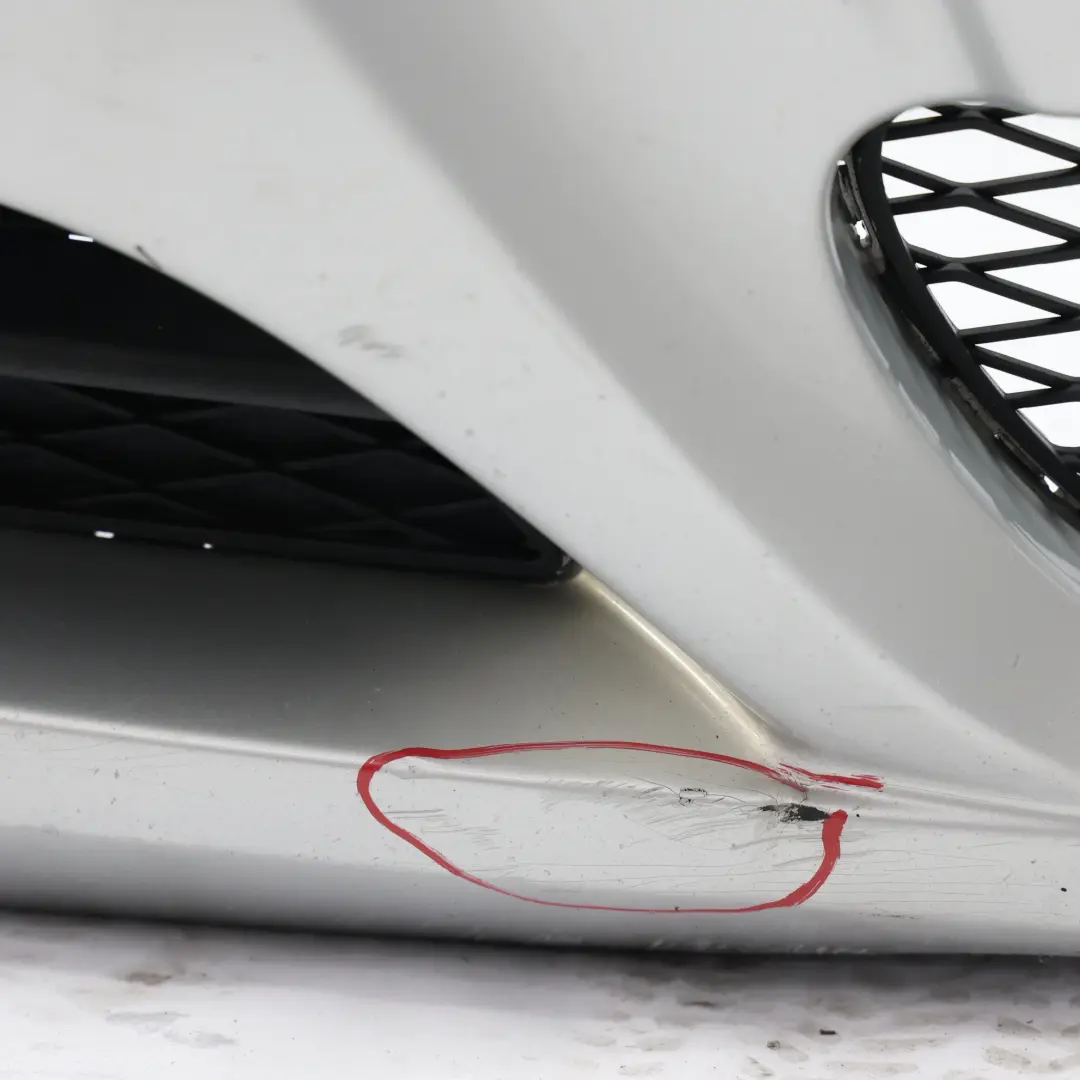 BMW E90 E91 LCI Front Bumper Trim Panel Titansilber Metallic - 354 - SKU 7204247-TS - Part number 7204247