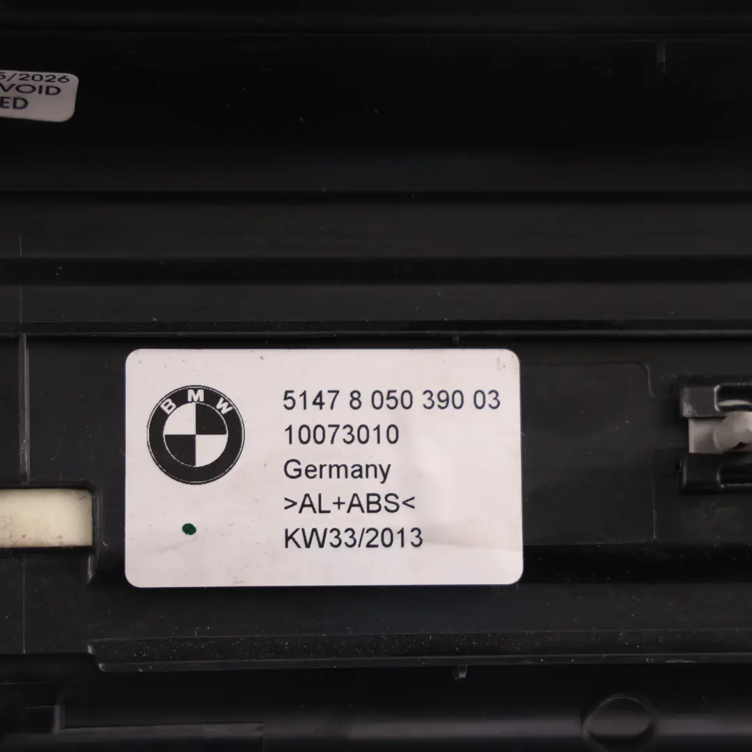 BMW F12 Door Sill Cover Trim Entrance Entry Panel Panelling Right O/S 10073010 - SKU 7219894-1 - Part number 7219894