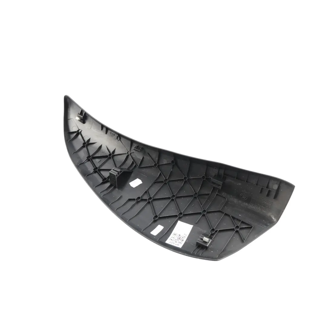 BMW F06 F12 F13 Front Seat Trim Backrest Trim Cover Panel Left N/S Black - SKU 7228301-1 - Part number 7228301