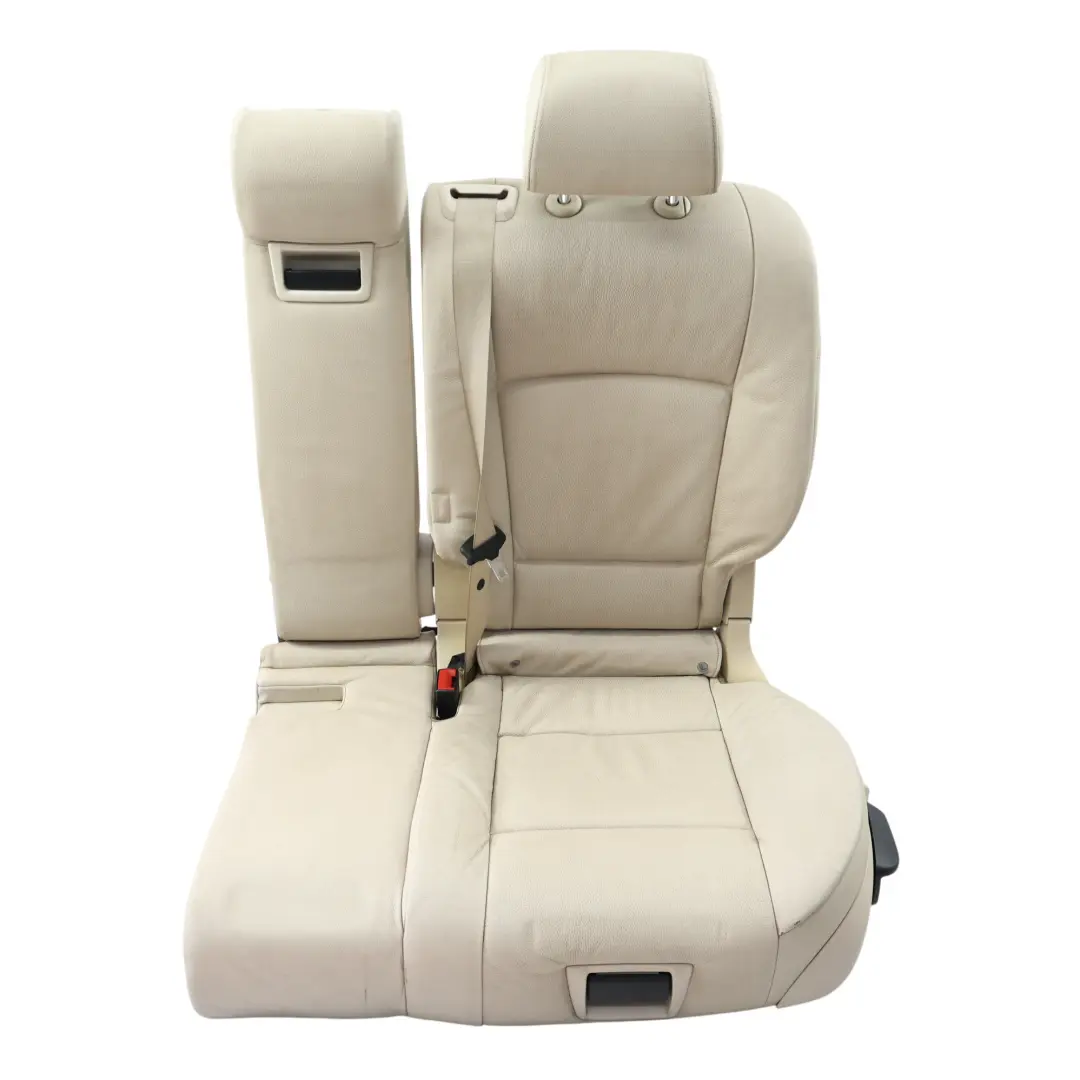 BMW F07 Rücksitz Links Leder Dakota Weiß Interieur Isofix Armlehne - SKU 7231379-1 - Teilenummer 7231379