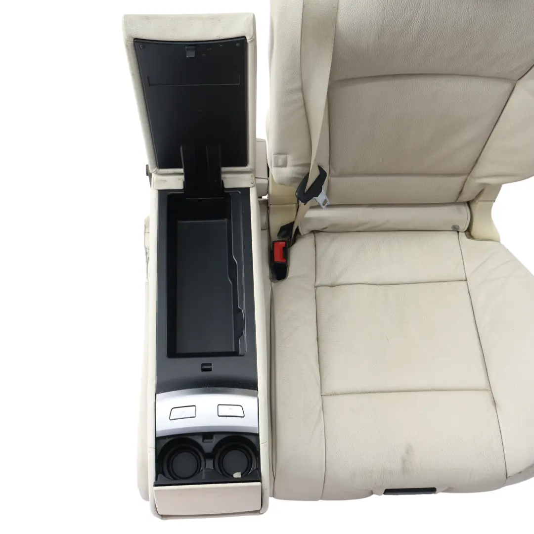 Rücksitz Links Leder Dakota Weiß Interieur Isofix Armlehne für BMW F07 mit Teilenummer 7231379 BMW F07 Rücksitz Links Leder Dakota Weiß Interieur Isofix Armlehne - SKU 7231379-1 - Teilenummer 7231379