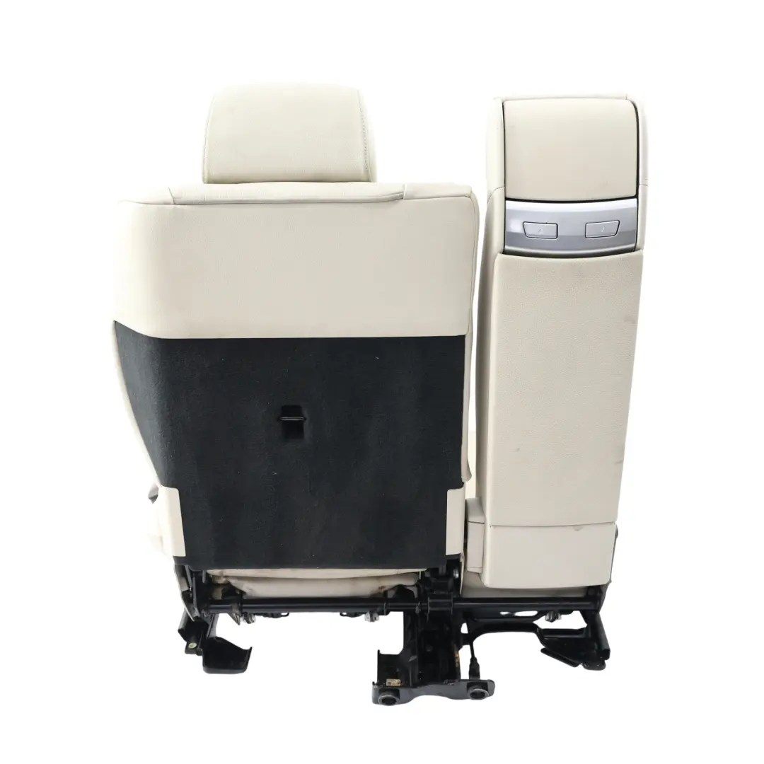 BMW F07 Rücksitz Links Leder Dakota Weiß Interieur Isofix Armlehne - SKU 7231379-1 - Teilenummer 7231379
