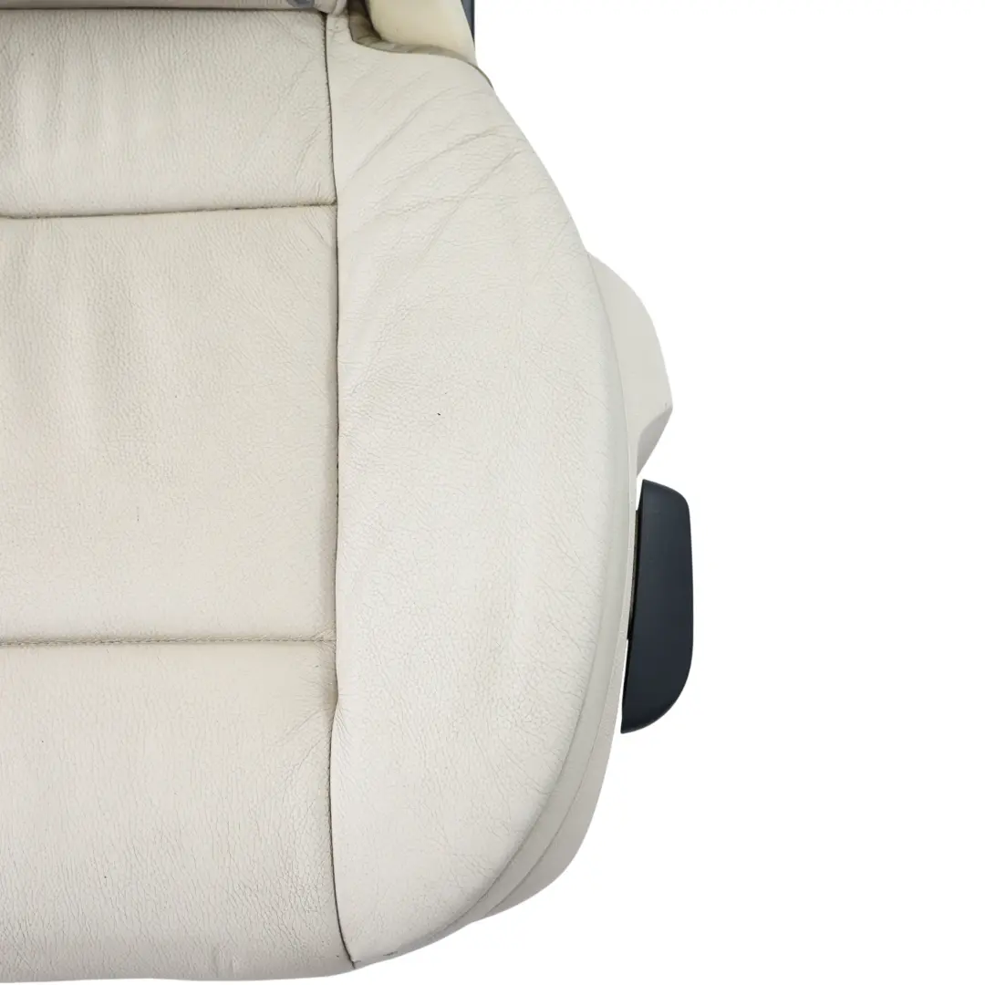 BMW F07 Rear Seat Left N/S Leather Dakota White Interior Isofix Armrest - SKU 7231379-1 - Part number 7231379