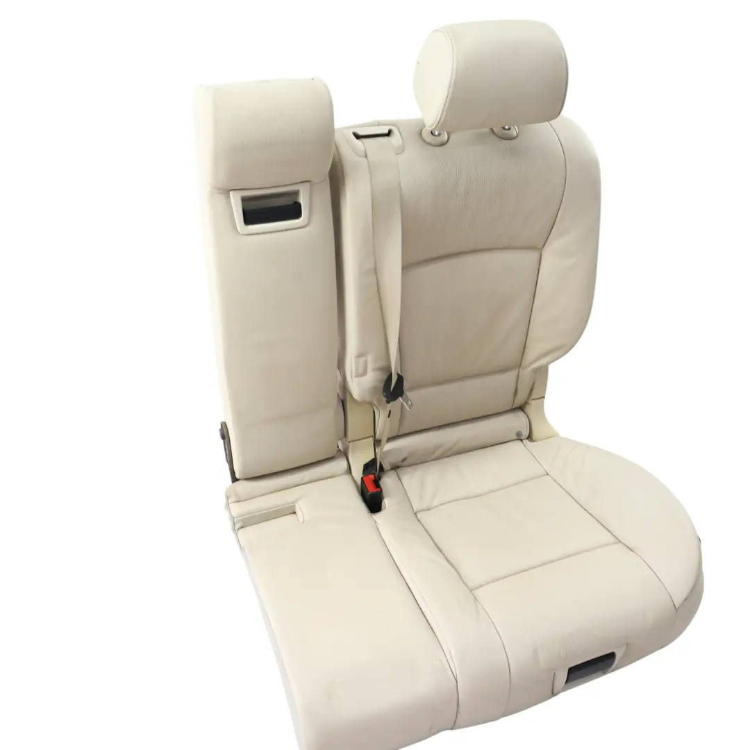 Rücksitz Links Leder Dakota Weiß Interieur Isofix Armlehne für BMW F07 mit Teilenummer 7231379 BMW F07 Rücksitz Links Leder Dakota Weiß Interieur Isofix Armlehne - SKU 7231379-1 - Teilenummer 7231379