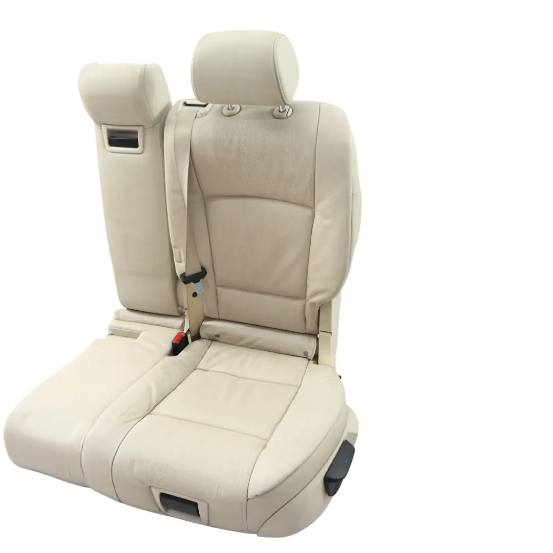 BMW F07 Rücksitz Links Leder Dakota Weiß Interieur Isofix Armlehne - SKU 7231379-1 - Teilenummer 7231379
