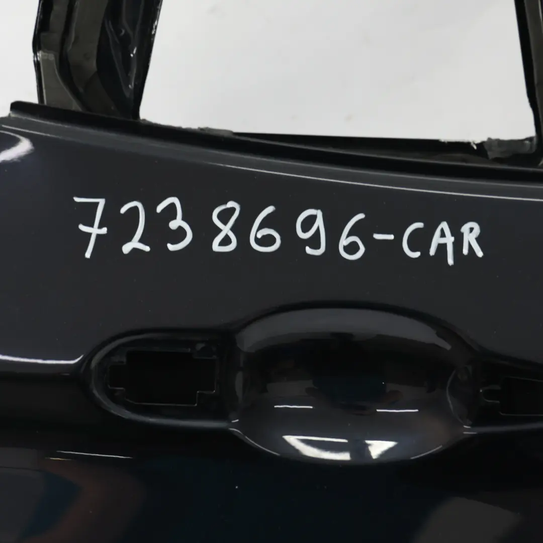 BMW X3 F25 Tür Hinten Rechts Carbonschwarz Carbon Black Metallic 416 - SKU 7238696-CAR - Teilenummer 7238696