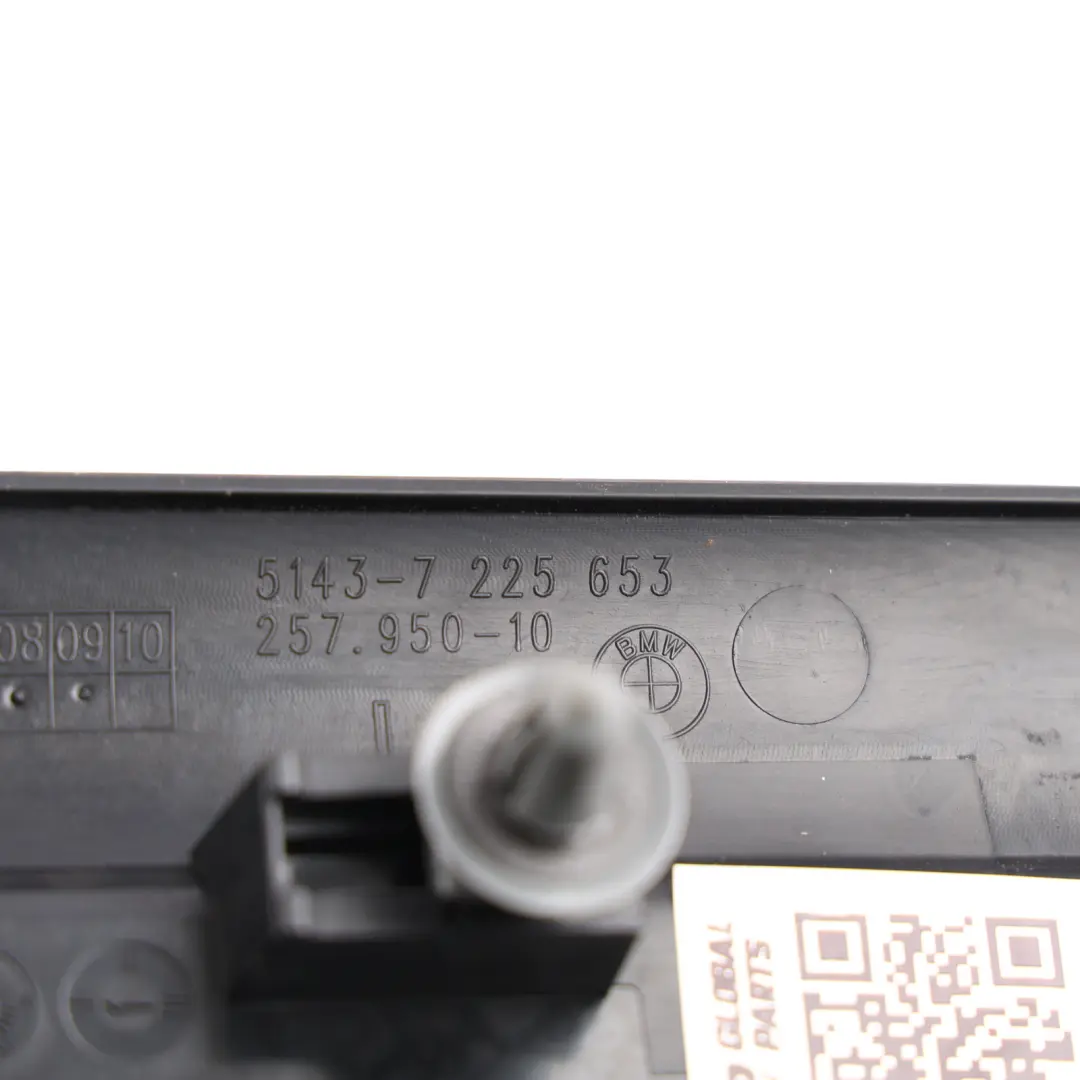 Türeinstiegsleiste Abdeckung Innen Vorne Links Schwarz für BMW F12 F13 mit Teilenummer 7239701 BMW F12 F13 Türeinstiegsleiste Abdeckung Innen Vorne Links Schwarz - SKU 7239701-1 - Teilenummer 7239701