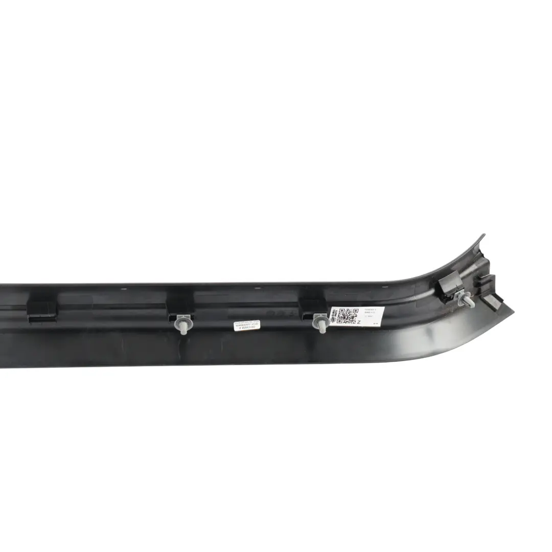 BMW F12 F13 Copertura Striscia Ingresso Porta Anteriore Sinistra Nera - SKU 7239701-1 - Numero di parte 7239701