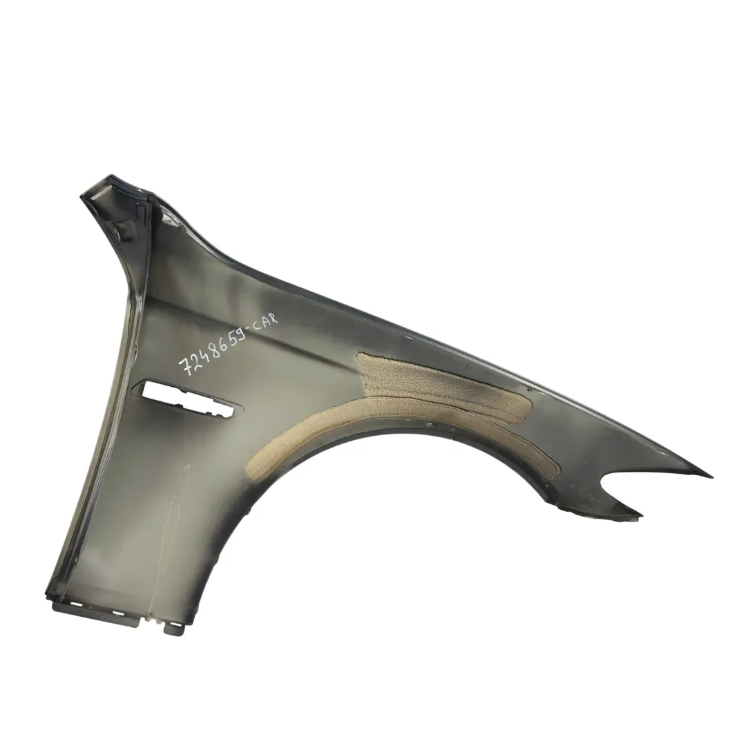 Side Panel Front Left N/S Fender Wing Panel Carbon Black - 416 to BMW F10 F11 with Part number 7248659 BMW F10 F11 Side Panel Front Left N/S Fender Wing Panel Carbon Black - 416 - SKU 7248659-CAR - Part number 7248659