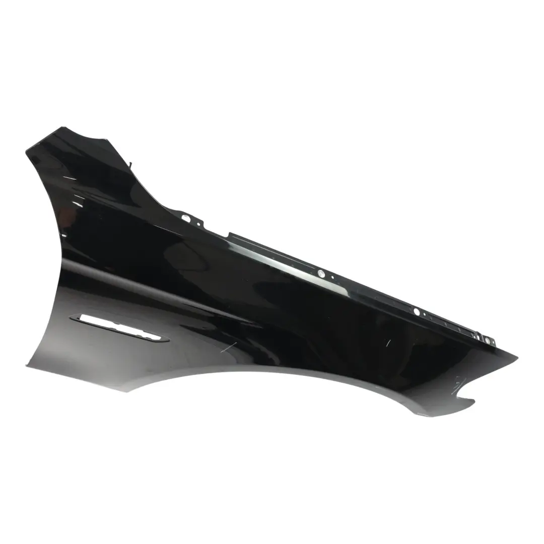 Wing Fender Front Right O/S Side Panel Schwarz 2 Black - 668 to BMW F10 F11 with Part number 7248660 BMW F10 F11 Wing Fender Front Right O/S Side Panel Schwarz 2 Black - 668 - SKU 7248660-SCH - Part number 7248660