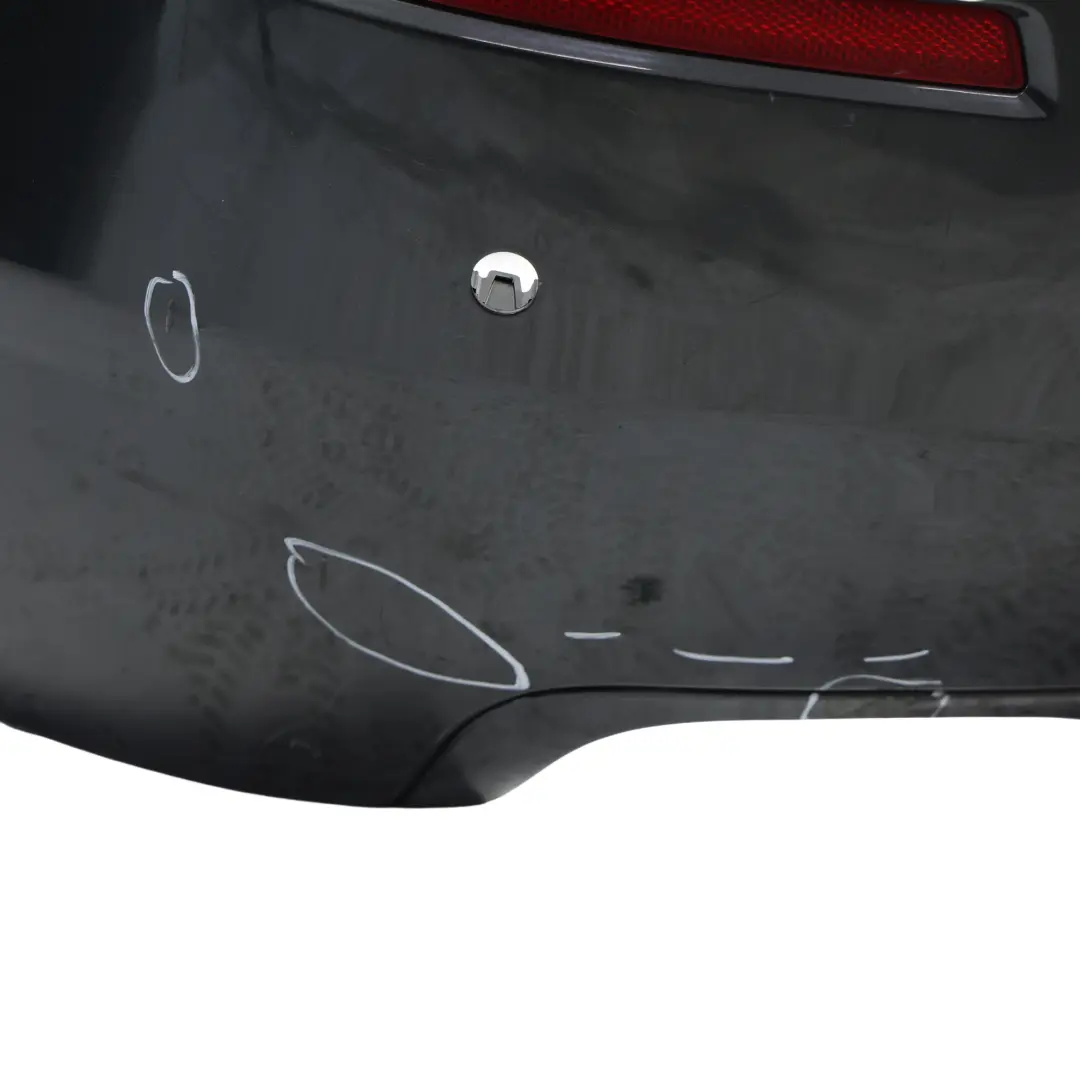BMW F11 Touring Rear Bumper Panel PDC Covering Sophisto Grey Brilliant 2 B90 - SKU 7254917-SBR - Part number 7254917