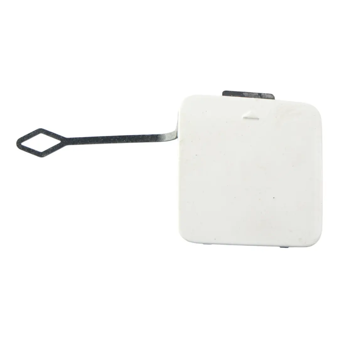 Bumper Towing Eye Cover Cap 7207121 Alpinweiss 3 White - 300 to BMW F11 Rear with Part number 7254922 BMW F11 Rear Bumper Towing Eye Cover Cap 7207121 Alpinweiss 3 White - 300 - SKU 7254922-AW - Part number 7254922