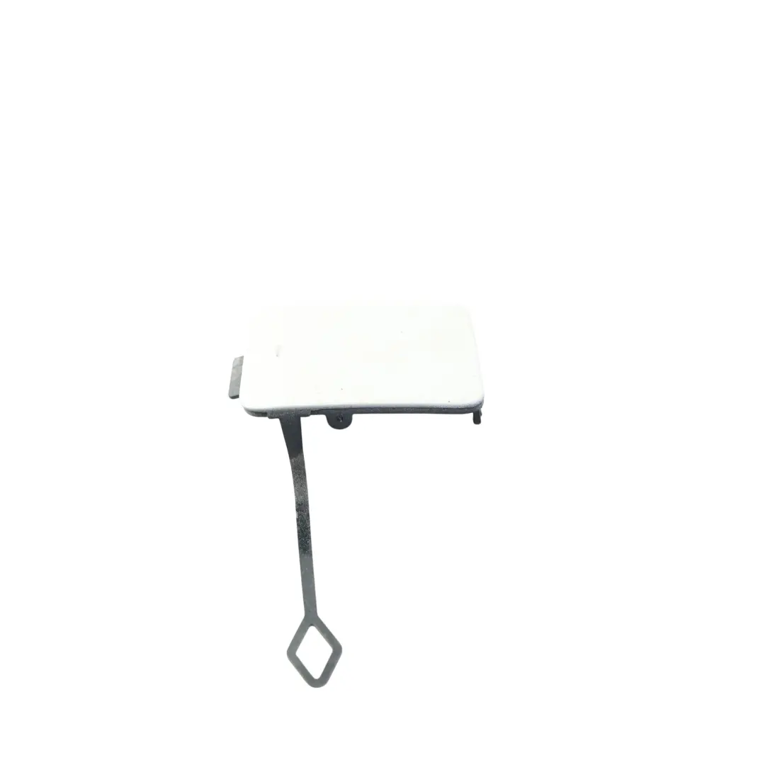 Bumper Towing Eye Cover Cap 7207121 Alpinweiss 3 White - 300 to BMW F11 Rear with Part number 7254922 BMW F11 Rear Bumper Towing Eye Cover Cap 7207121 Alpinweiss 3 White - 300 - SKU 7254922-AW - Part number 7254922