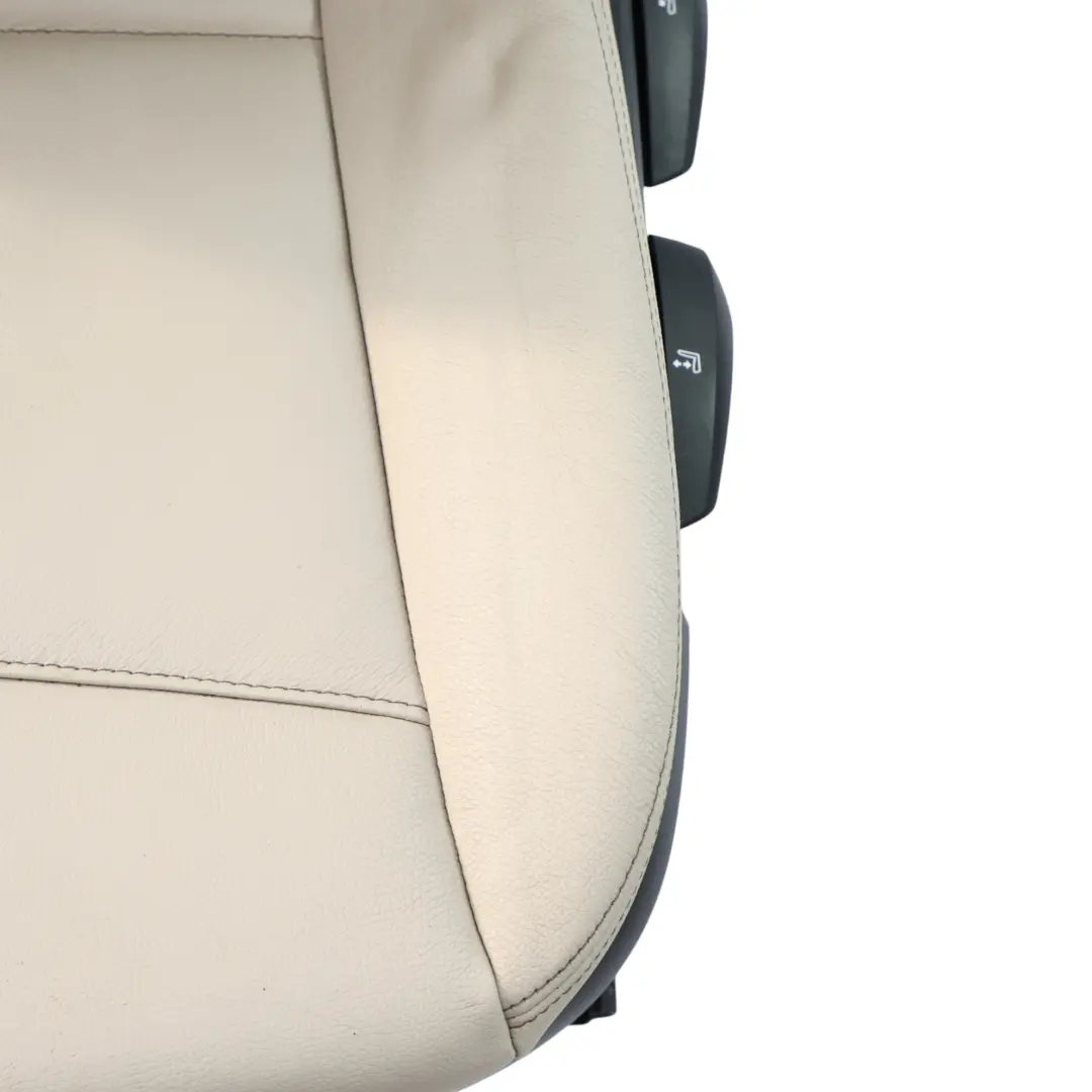 Sedile Anteriore Sinistro Riscaldato Interno Pelle Nevada Oyster per BMW X3 F25 con numero di parte 7255663 BMW X3 F25 Sedile Anteriore Sinistro Riscaldato Interno Pelle Nevada Oyster - SKU 7255663-2 - Numero di parte 7255663
