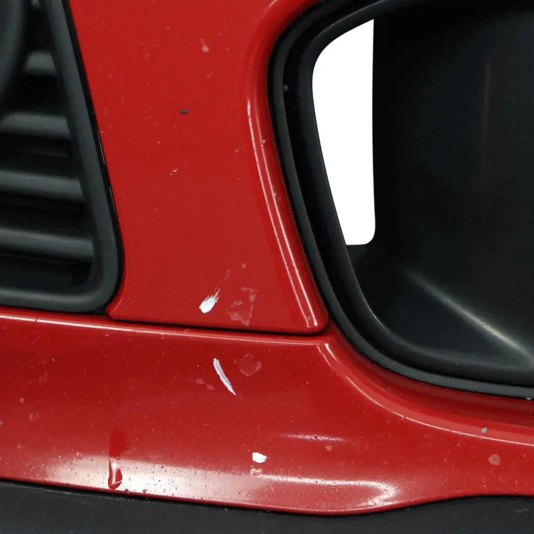 Front Bumper Trim to Mini Cooper S R55 R56 R57 LCI R58 with Part number 7268743 Mini Cooper S R55 R56 R57 LCI R58 Front Bumper Trim - SKU 7268743-CHRED - Part number 7268743