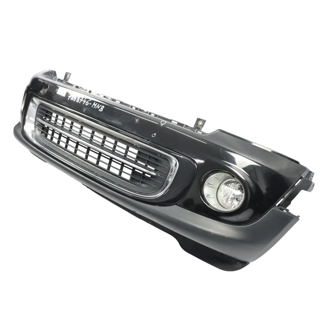 Embellecedor Parachoques Delantero Completo Midnight Black A94 para Mini R55 R56 LCI con número de pieza 7268746 Mini R55 R56 LCI Embellecedor Parachoques Delantero Completo Midnight Black A94 - SKU 7268746-MNB - Número de pieza 7268746
