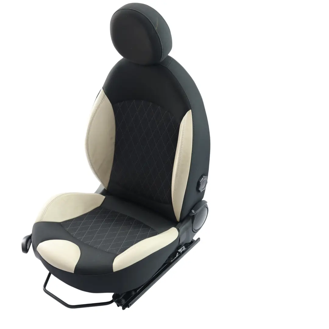 Mini R56 LCI Sport Sitz Vorne Rechts Polar Beige Stoff Leder - SKU 7270204-1 - Teilenummer 7270204
