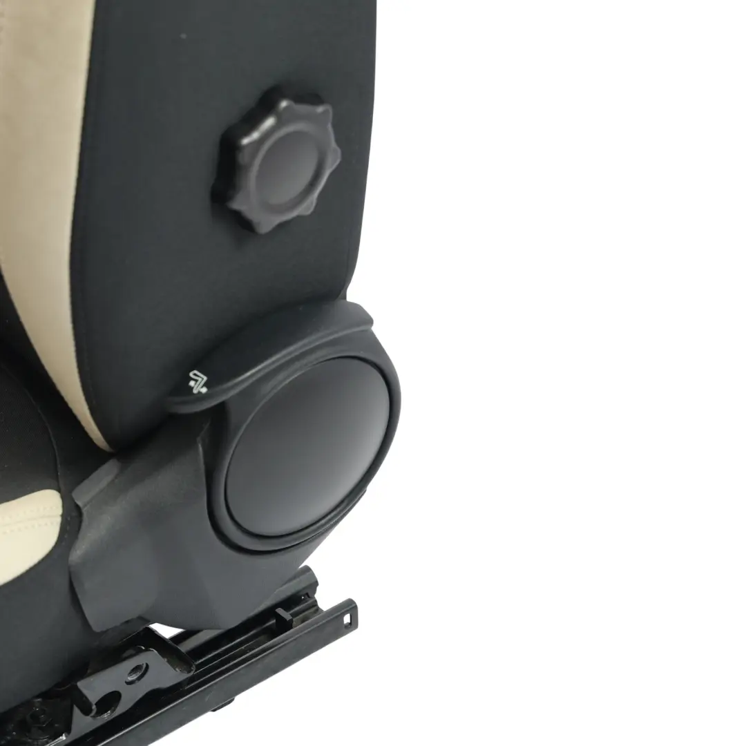 Sitz Vorne Rechts Polar Beige Stoff Leder für Mini R56 LCI Sport mit Teilenummer 7270204 Mini R56 LCI Sport Sitz Vorne Rechts Polar Beige Stoff Leder - SKU 7270204-1 - Teilenummer 7270204