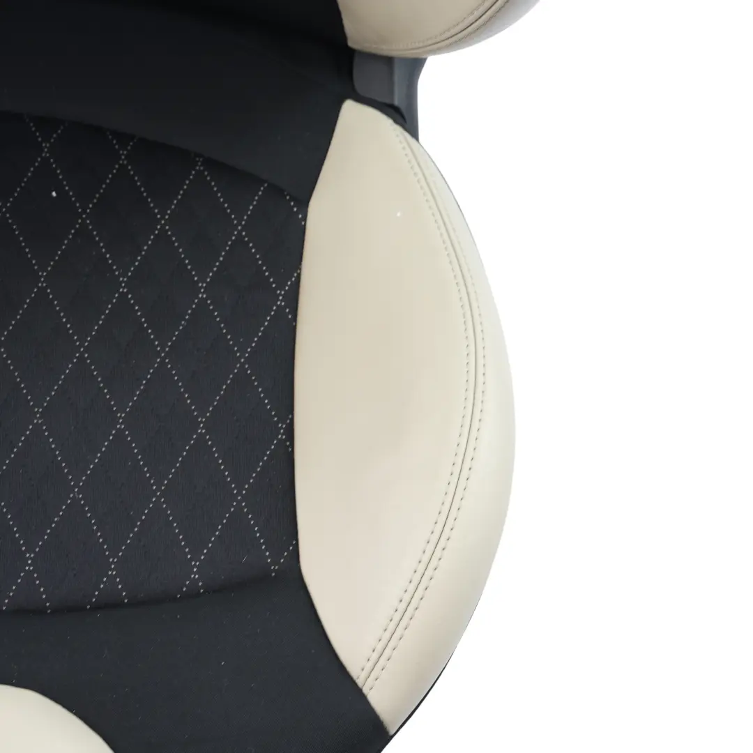 Mini R56 LCI Siège Sport Avant Droit Polaire Beige Tissu Cuir - SKU 7270204-1 - Numéro de pièce 7270204