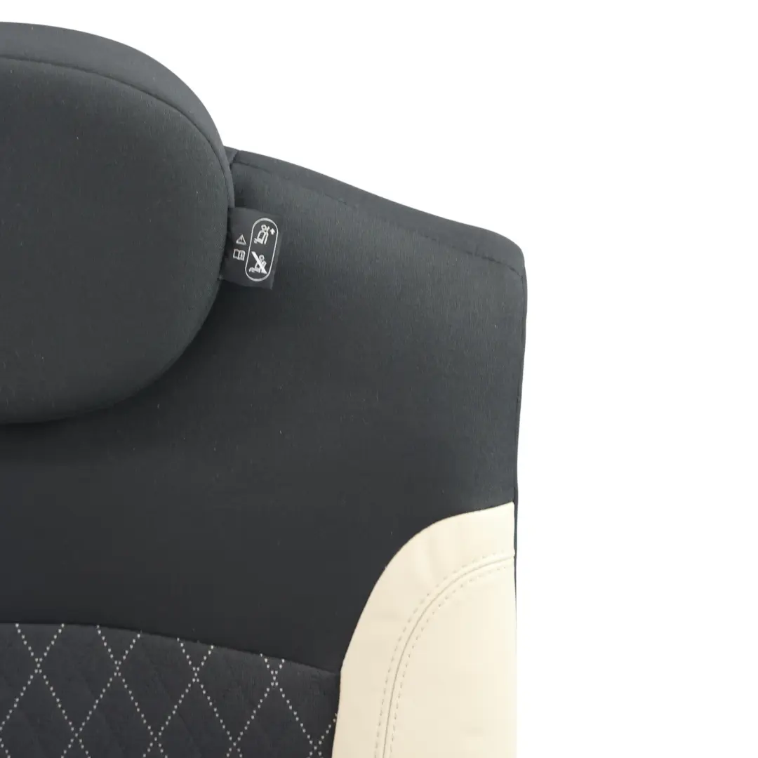 Mini R56 LCI Oparcie Tylnego Siedzenia Prawe Półskóra Polar Beige - SKU 7270390 - Numer Części 7270390