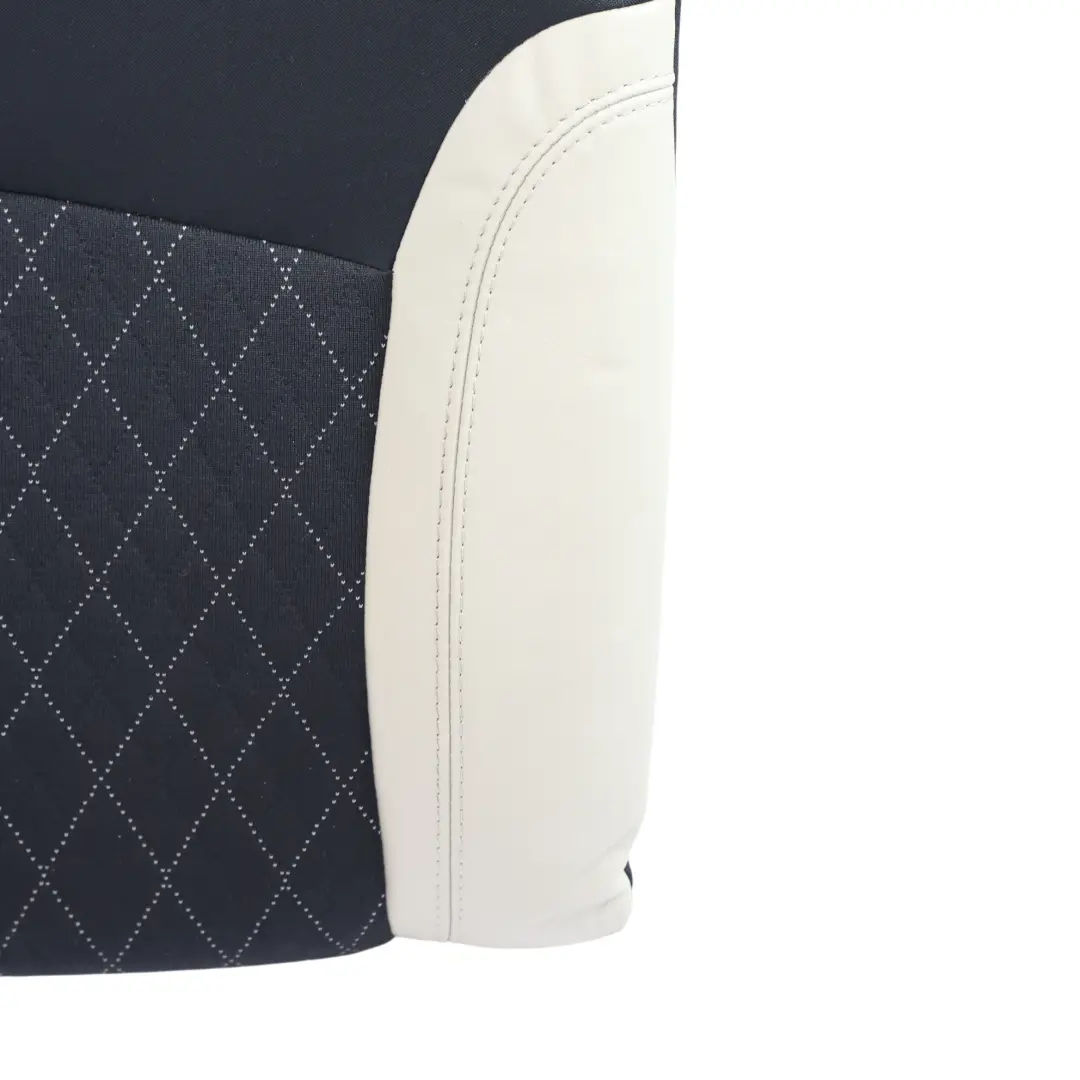 Rücksitzlehne Rechts Halb Leder Polar Beige für Mini R55 R56 LCI mit Teilenummer 7270390 Mini R55 R56 LCI Rücksitzlehne Rechts Halb Leder Polar Beige - SKU 7270390 - Teilenummer 7270390