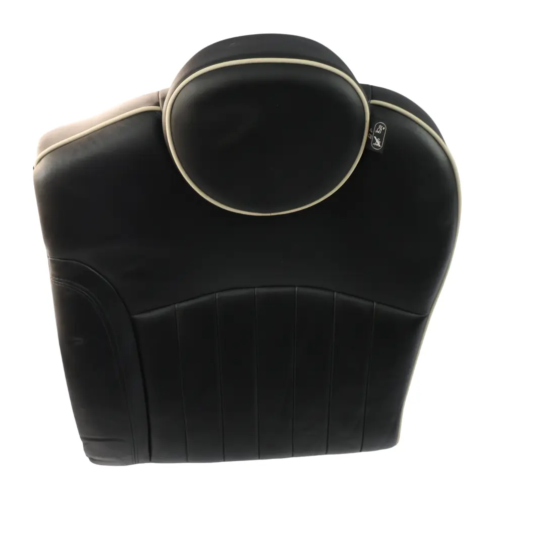 Mini Cooper R55 R56 Rear Left Back Seat Backrest Black Leather - SKU 7270395-1 - Numéro de pièce 7270395