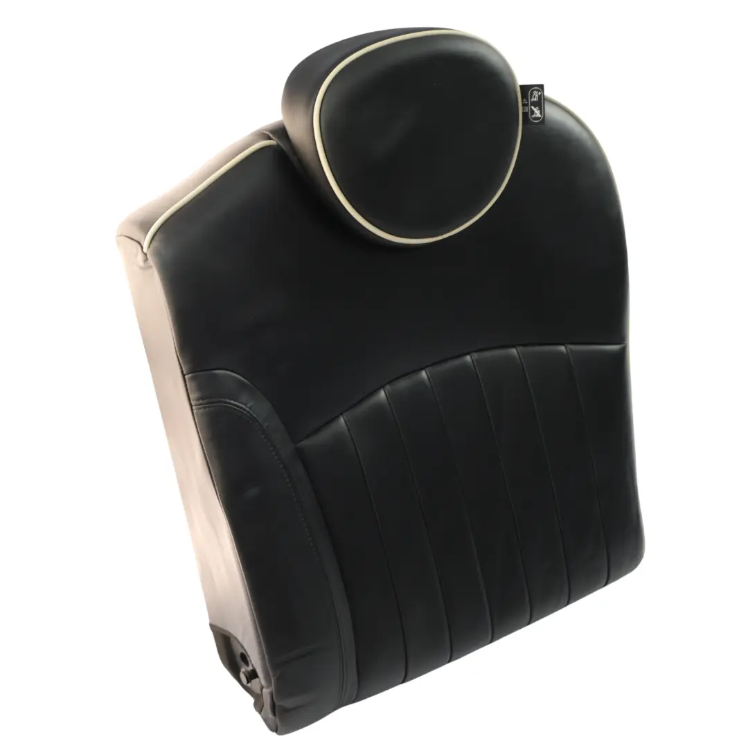 Mini Cooper R55 R56 Rear Left Back Seat Backrest Black Leather - SKU 7270395-1 - Numéro de pièce 7270395
