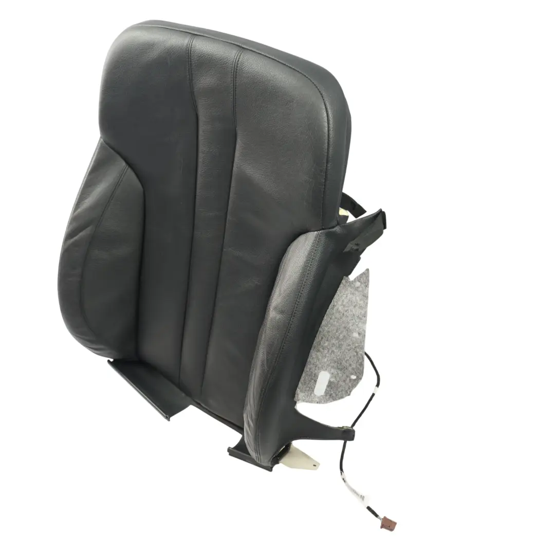 Backrest Front Left N/S Heated Memory Black Leather to BMW F06 F12 F13 Comfort Seat with Part number 7280623 BMW F06 F12 F13 Comfort Seat Backrest Front Left N/S Heated Memory Black Leather - SKU 7280623-1 - Part number 7280623