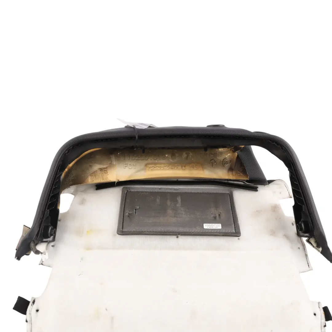 Front Seat Backrest Cover Comfort Rear Left N/S Leather Black to BMW F06 F12 with Part number 7280657 BMW F06 F12 Front Seat Backrest Cover Comfort Rear Left N/S Leather Black - SKU 7280657 - Part number 7280657