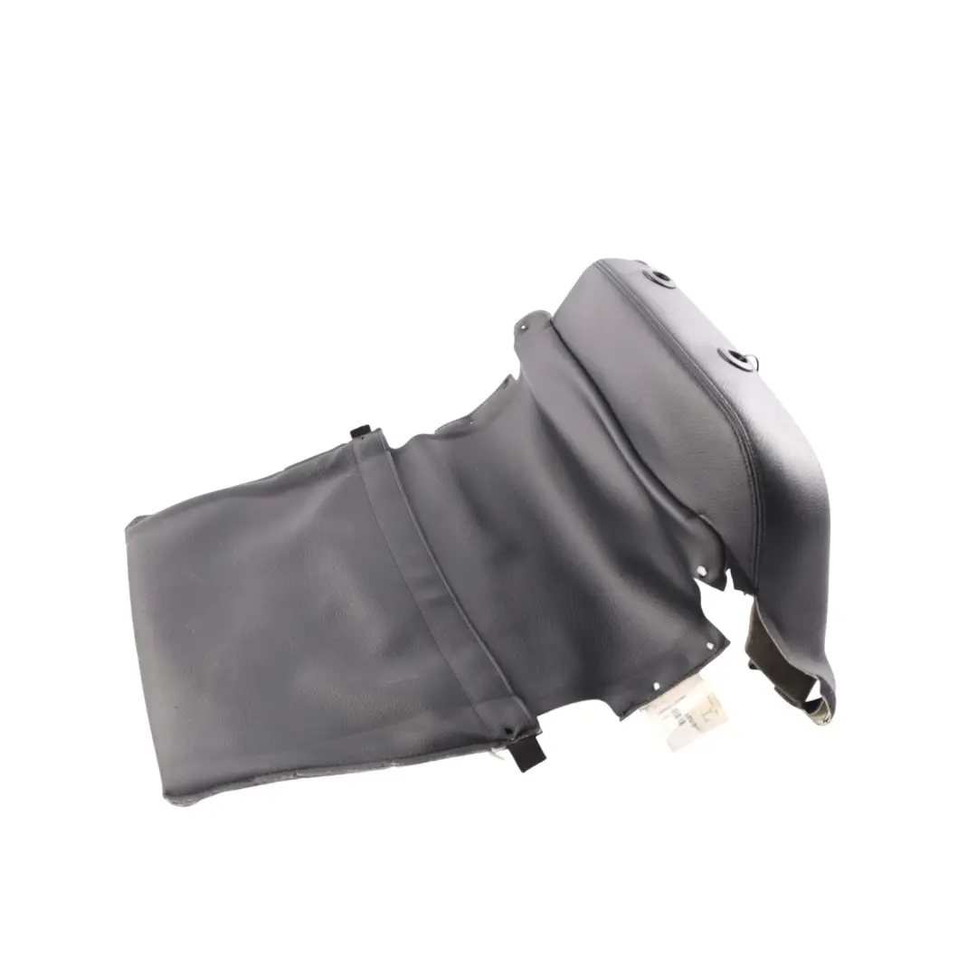 Front Seat Backrest Cover Comfort Rear Left N/S Leather Black to BMW F06 F12 with Part number 7280657 BMW F06 F12 Front Seat Backrest Cover Comfort Rear Left N/S Leather Black - SKU 7280657 - Part number 7280657