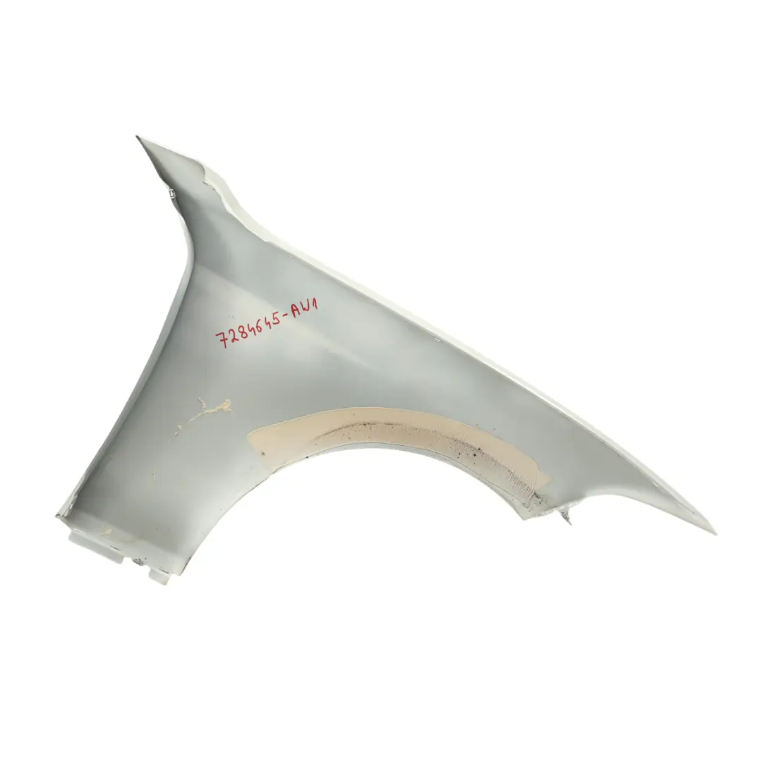 Side Panel Wing Fender Front Left N/S Alpinweiss White - 300 to BMW F20 F21 with Part number 7284645 BMW F20 F21 Side Panel Wing Fender Front Left N/S Alpinweiss White - 300 - SKU 7284645-AW1 - Part number 7284645