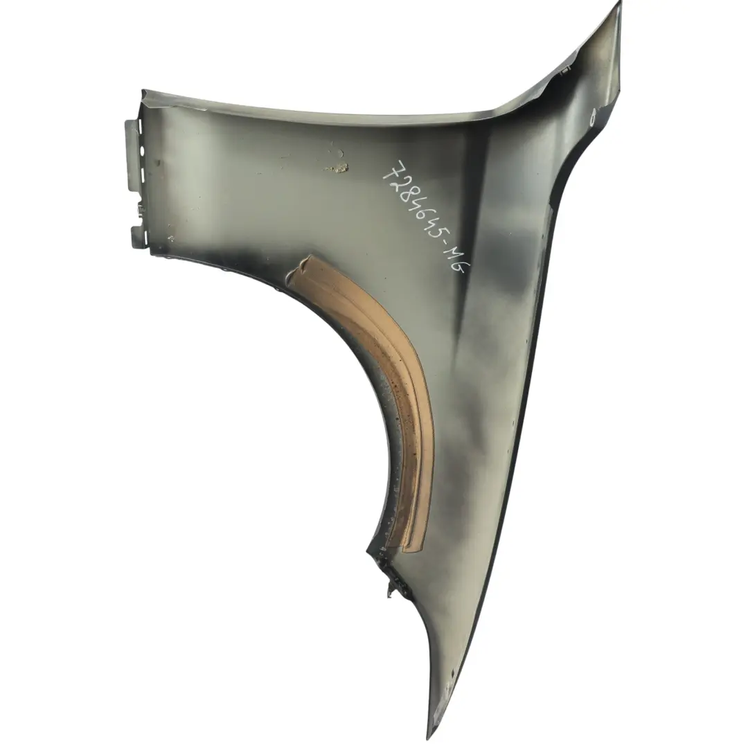 Side Panel Wing Fender Front Left N/S Mineralgrau Metallic - B39 to BMW F20 F21 with Part number 7284645 BMW F20 F21 Side Panel Wing Fender Front Left N/S Mineralgrau Metallic - B39 - SKU 7284645-MG - Part number 7284645